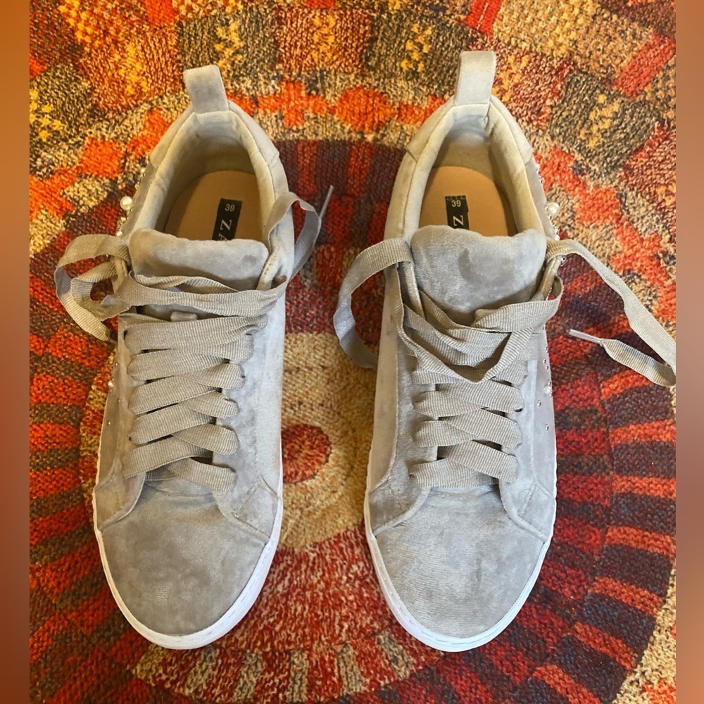Zara Trafaluc Gray shoes - Picture 2 of 10